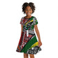 South Africa Fist of Freedom Kid Short Sleeve Dress Never Give Up