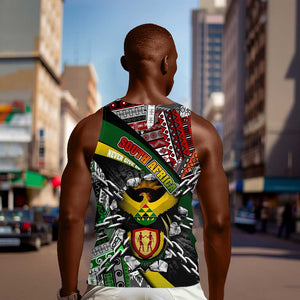 South Africa Fist of Freedom Men Tank Top Never Give Up