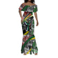 South Africa Fist of Freedom Mermaid Dress Never Give Up