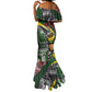South Africa Fist of Freedom Mermaid Dress Never Give Up