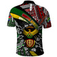 South Africa Fist of Freedom Polo Shirt Never Give Up
