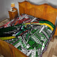 South Africa Fist of Freedom Quilt Never Give Up