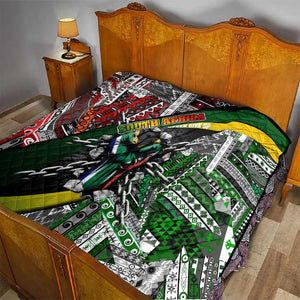 South Africa Fist of Freedom Quilt Never Give Up
