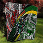South Africa Fist of Freedom Quilt Never Give Up