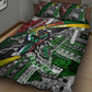 South Africa Fist of Freedom Quilt Bed Set Never Give Up