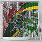 South Africa Fist of Freedom Shower Curtain Never Give Up