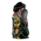 South Africa Fist of Freedom Sleeveless Hoodie Never Give Up - African Pride