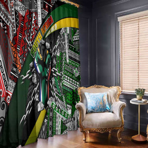 South Africa Fist of Freedom Window Curtain Never Give Up