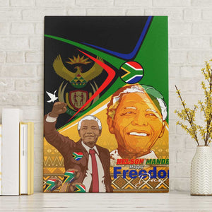 South Africa Heritage Nelson Mandela Canvas Wall Art Happy Freedom Day Victory Art