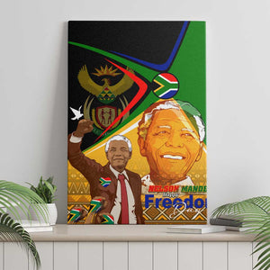 South Africa Heritage Nelson Mandela Canvas Wall Art Happy Freedom Day Victory Art