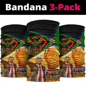 South Africa Heritage Nelson Mandela Neck Gaiter Happy Freedom Day Victory Art DT02