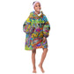 Hip Hop Graffiti Art KId Wearable Blanket Hoodie Black Power