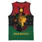Personalized Queen of Egypt Basketball Jersey in Pan-African Colors - African Pride