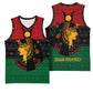 Personalized Queen of Egypt Basketball Jersey in Pan-African Colors - African Pride