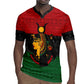 Personalized Queen of Egypt Rugby Jersey in Pan-African Colors