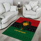 Personalized Ancient Egypt Area Rug - Pharaoh in Pan-African Colors