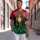 Personalized Ancient Egypt Baseball Jersey - Pharaoh in Pan-African Colors