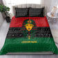 Personalized Ancient Egypt Bedding Set - Pharaoh in Pan-African Colors