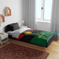 Personalized Ancient Egypt Bedding Set - Pharaoh in Pan-African Colors