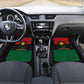 Personalized Ancient Egypt Car Mats - Pharaoh in Pan-African Colors