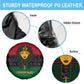 Personalized Ancient Egypt Spare Tire Cover - Pharaoh in Pan-African Colors