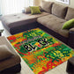 Personalized African Design Area Rug - Unapologetically Black