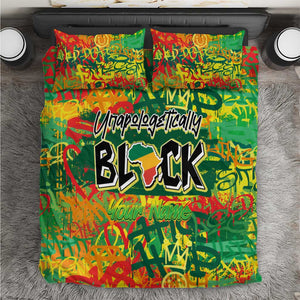 Personalized African Design Bedding Set - Unapologetically Black