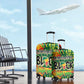 Personalized African Design Luggage Cover - Unapologetically Black