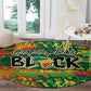 Personalized African Design Round Carpet - Unapologetically Black