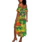 Personalized African Design Summer Maxi Dress - Unapologetically Black