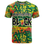Personalized African Design T shirt - Unapologetically Black