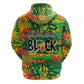 Personalized African Design Zip Hoodie - Unapologetically Black