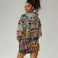 African Wildlife Hoodie Dress Animal Pattern