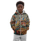 African Wildlife Kid Hoodie Animal Pattern