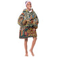 African Wildlife KId Wearable Blanket Hoodie Animal Pattern