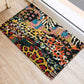 African Wildlife Rubber Doormat Animal Pattern