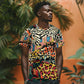 African Wildlife T shirt Animal Pattern