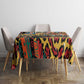 African Wildlife Tablecloth Animal Pattern