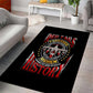 Red Tails Tuskegee Airmen Area Rug Black History Fighter Plane Patriotic Tribute - African Pride