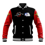 Red Tails Tuskegee Airmen Baseball Jacket Black History Fighter Plane Patriotic Tribute - African Pride
