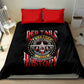 Red Tails Tuskegee Airmen Bedding Set Black History Fighter Plane Patriotic Tribute - African Pride