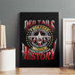 Red Tails Tuskegee Airmen Canvas Wall Art Black History Fighter Plane Patriotic Tribute - African Pride
