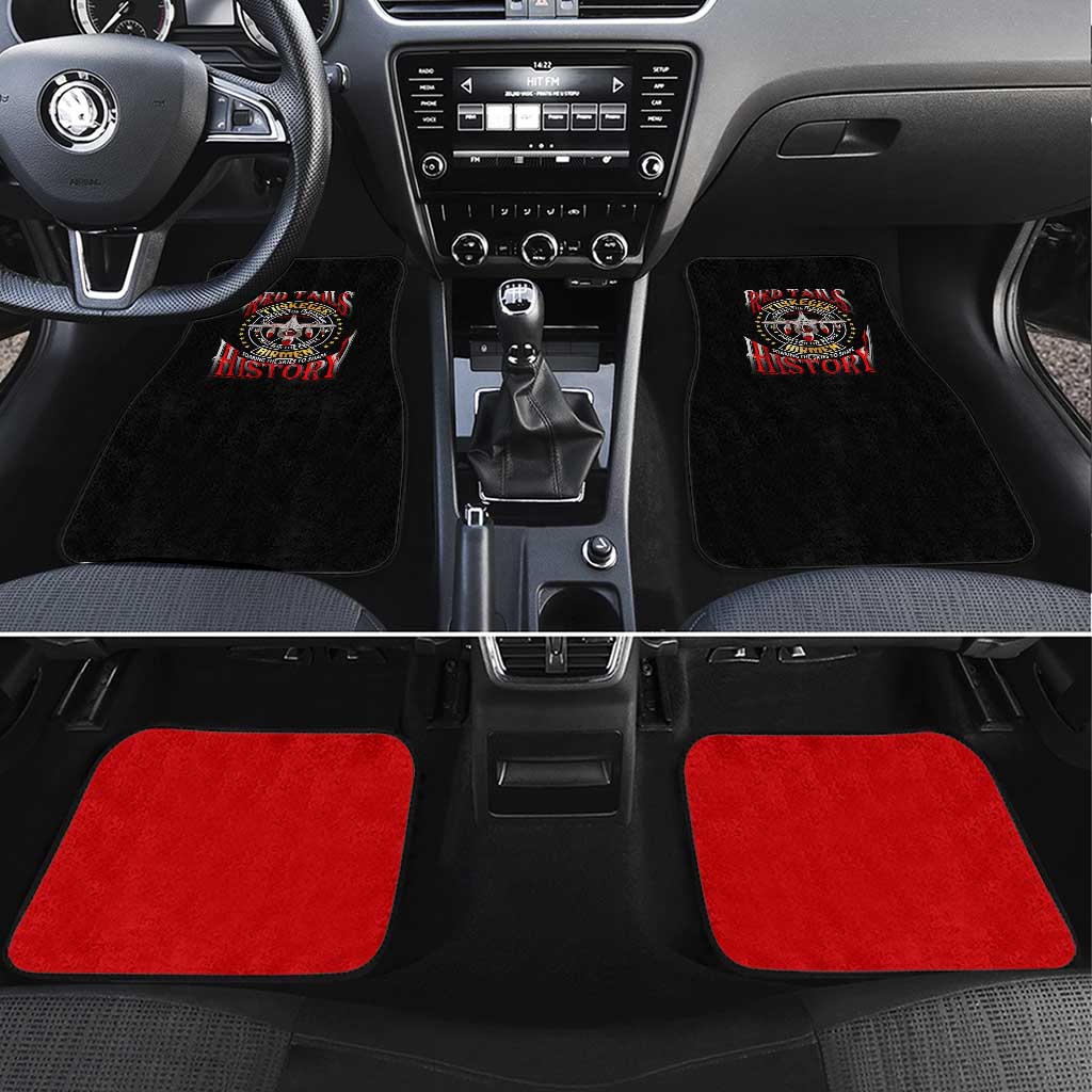 Red Tails Tuskegee Airmen Car Mats Black History Fighter Plane Patriotic Tribute - African Pride