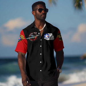 Red Tails Tuskegee Airmen Hawaiian Shirt Black History Fighter Plane Patriotic Tribute - African Pride