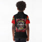 Red Tails Tuskegee Airmen Kid Polo Shirt Black History Fighter Plane Patriotic Tribute - African Pride