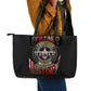Red Tails Tuskegee Airmen Leather Tote Bag Black History Fighter Plane Patriotic Tribute - African Pride