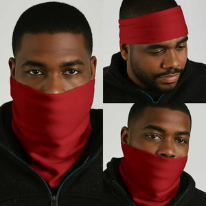 Red Tails Tuskegee Airmen Neck Gaiter Black History Fighter Plane Patriotic Tribute - African Pride
