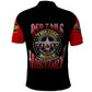 Red Tails Tuskegee Airmen Polo Shirt Black History Fighter Plane Patriotic Tribute - African Pride