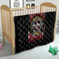 Red Tails Tuskegee Airmen Quilt Black History Fighter Plane Patriotic Tribute - African Pride