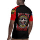 Red Tails Tuskegee Airmen Rugby Jersey Black History Fighter Plane Patriotic Tribute - African Pride